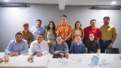 Secretaría de Economía escucha planteamientos de empresarios del centro de Culiacán