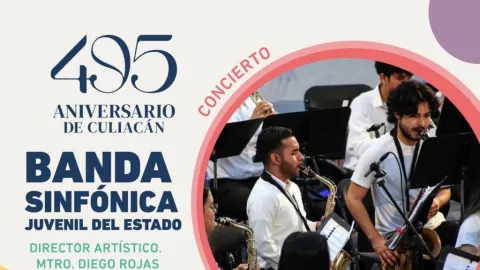 Festejará el ISIC el 495 aniversario de Culiacán con el concierto “Al compás del danzón”, de la BSJE