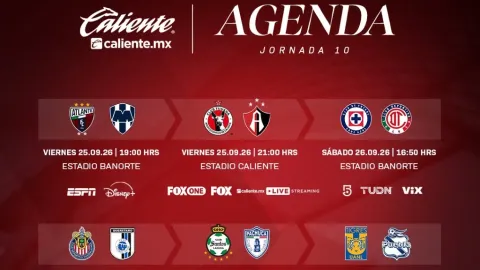 Liga MX Apertura 2026: Jornada 10 Calienta el Torneo con Clásicos y el Desempeño de José Paradela en Cruz Azul